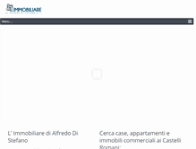 Tablet Screenshot of immobiliaredistefano.com